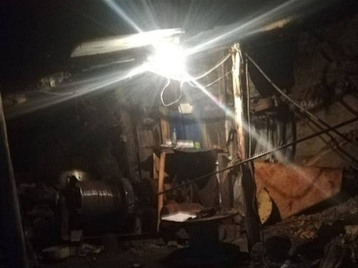 Boyacá: 10 trabajadores atrapados en una mina de carbón en Tópaga