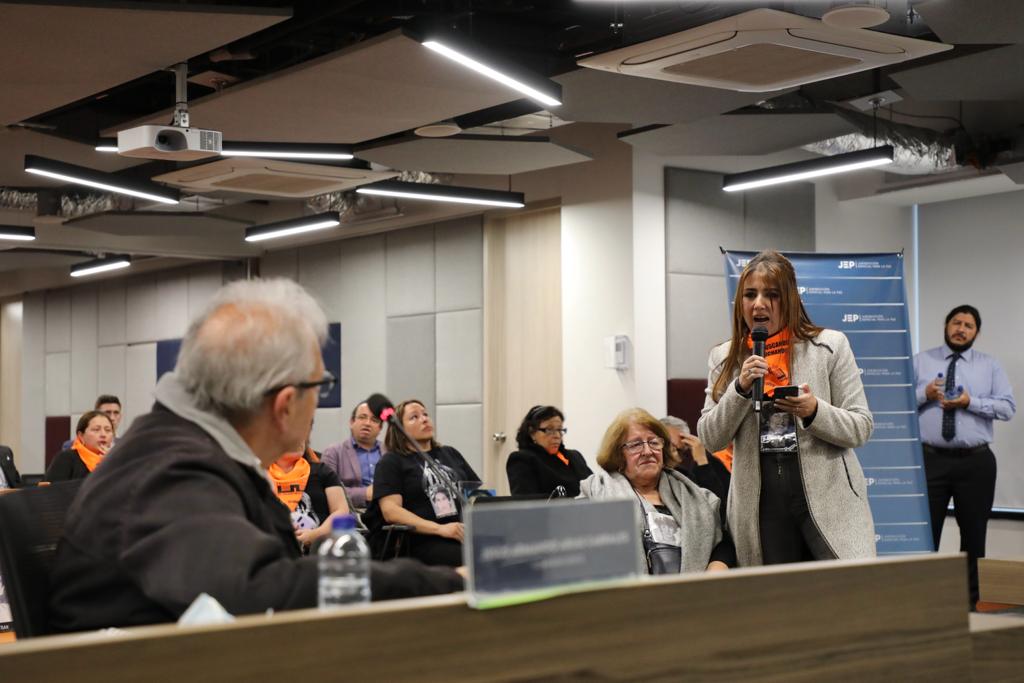 Víctimas pidieron a la JEP expulsar al general Arias Cabrales. Foto: JEP