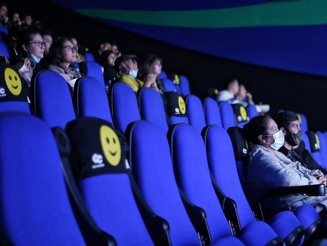 Reapertura de los cines en el país. Foto: Colprensa