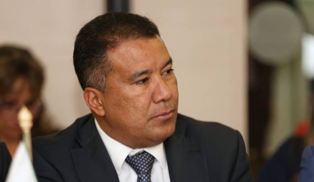 El detenido gobernador de Arauca Jose Facundo Castillo