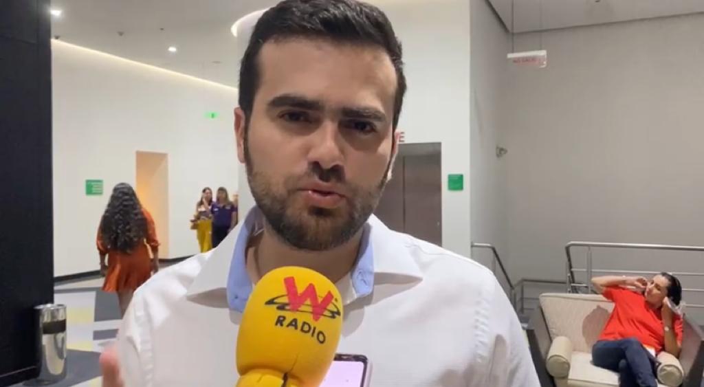 Candidato a la alcaldía de Bucaramanga dice que no tiene apoyo de Danilo Romero. Foto: W Radio