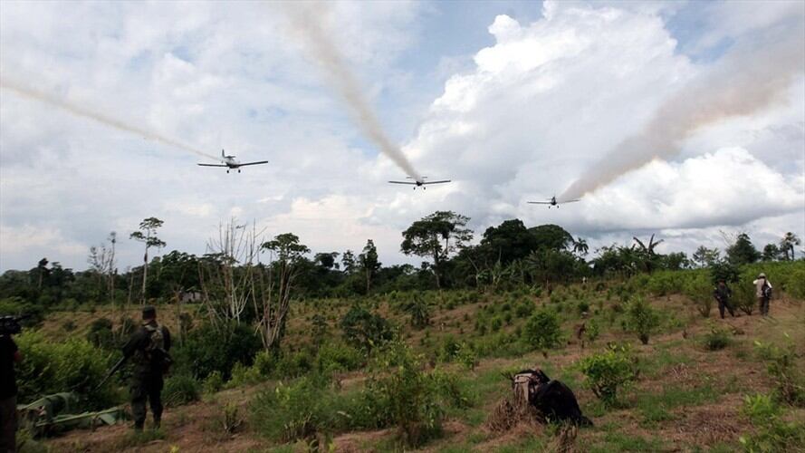 La comunidad pide al Gobierno no reiniciar estas operaciones. . Foto: Colprensa