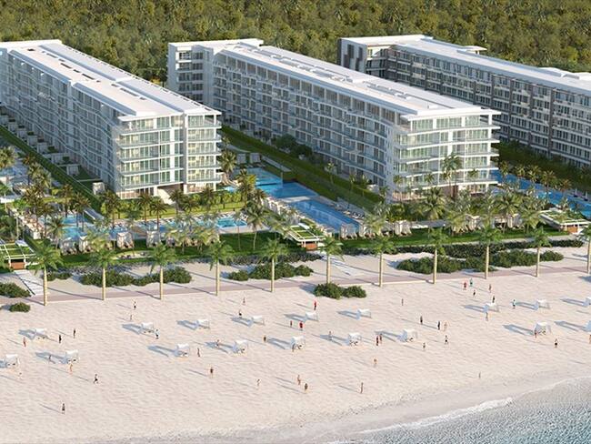 Únicos proyectos con salida directa a la playa en Cartagena de Indias.