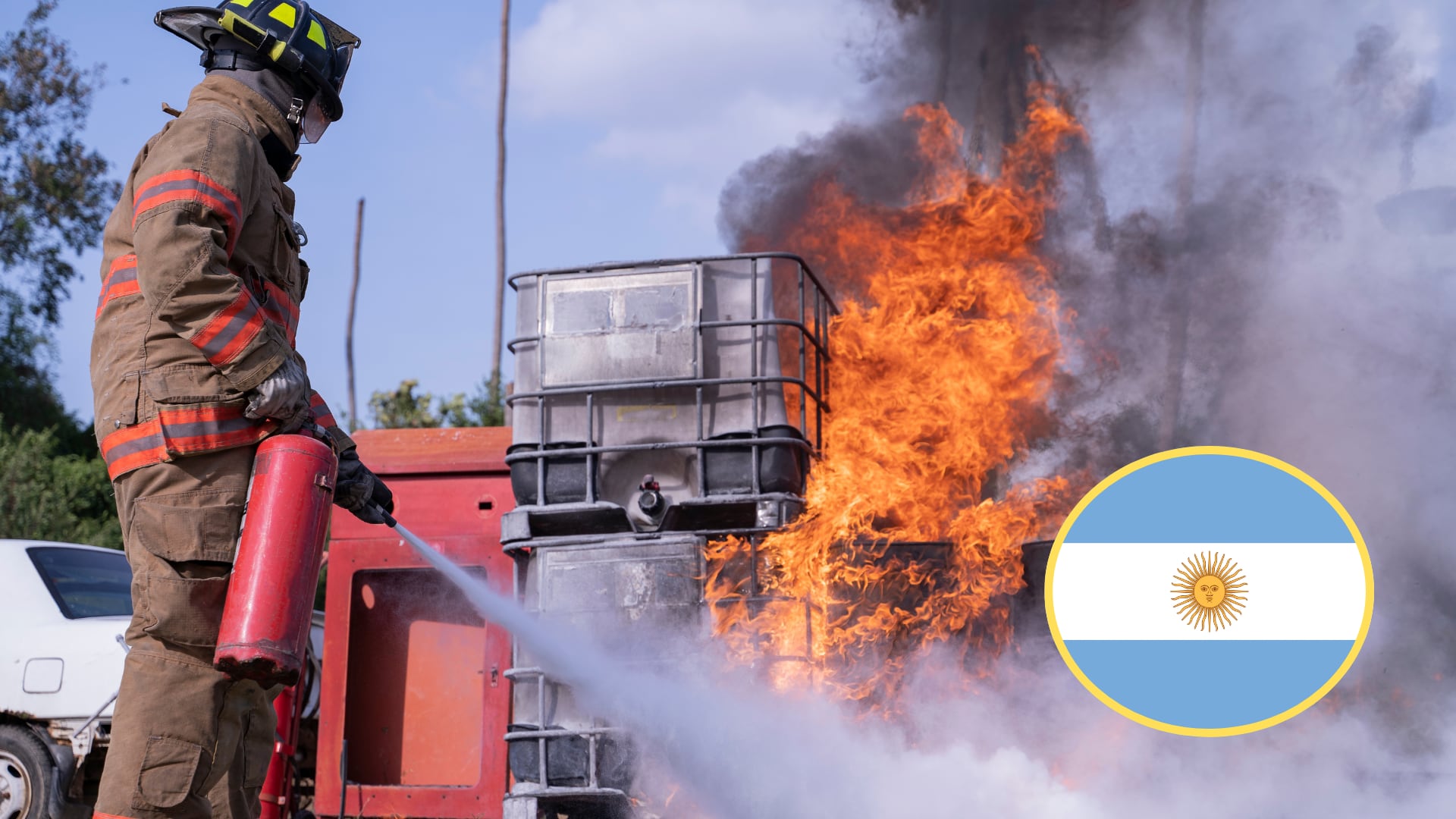 Incendio. Argentina. Fotos de referencia: Getty Images.