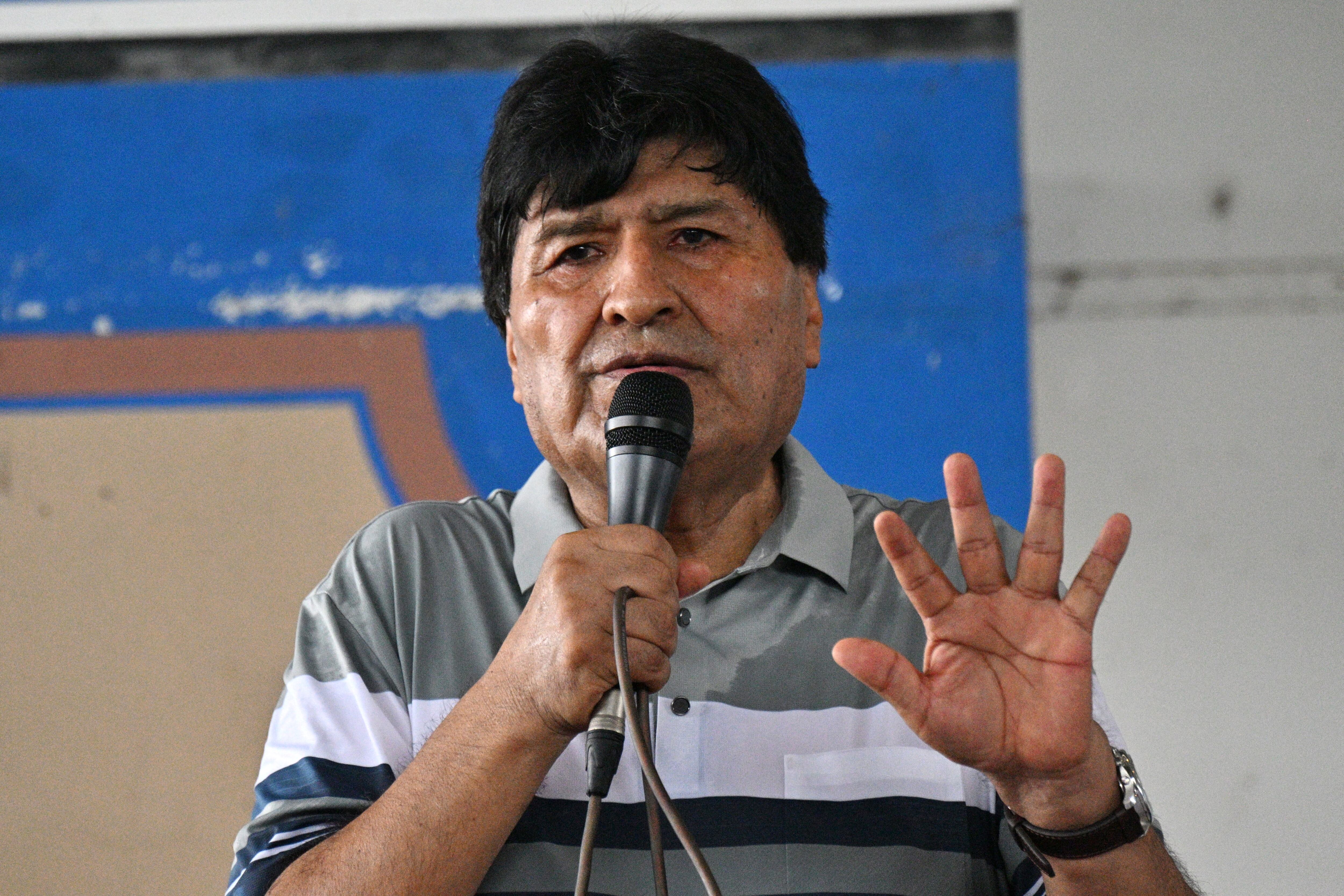 Evo Morales. Foto: AIZAR RALDES/AFP via Getty Images.        