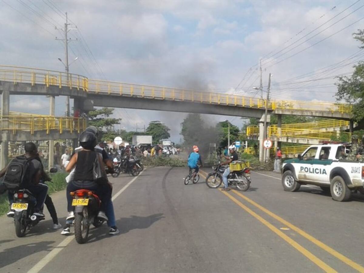 Pandilleros infiltraron protestas de comunidades en Puerto Tejada, Cauca