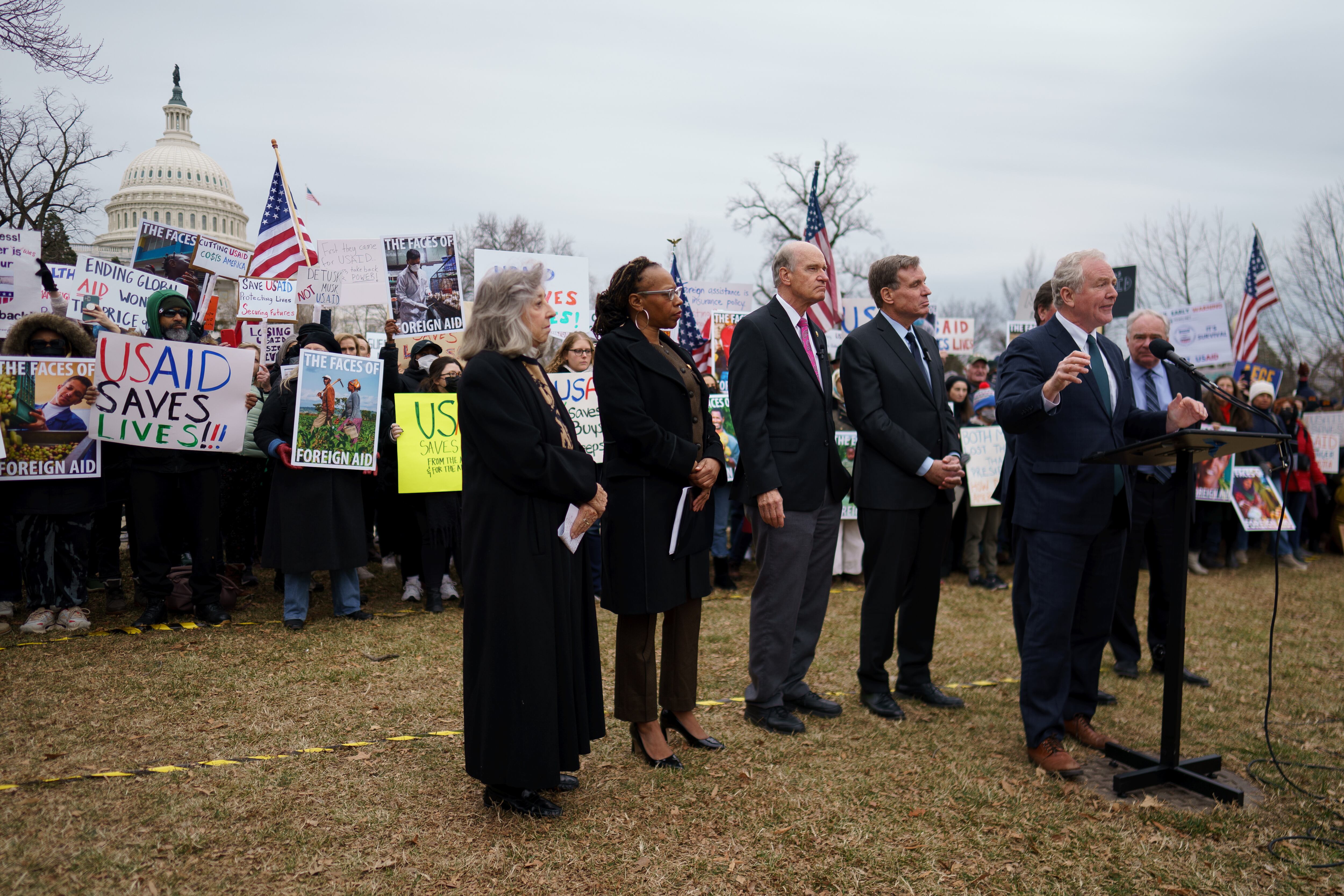 Protestas en Washington. FOTO: EFE/EPA/WILL OLIVER