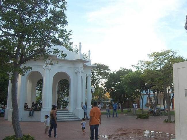 El Parque de los Novios fue el epicentros de manifestaciones durante este fin de semana. Foto: Colprensa