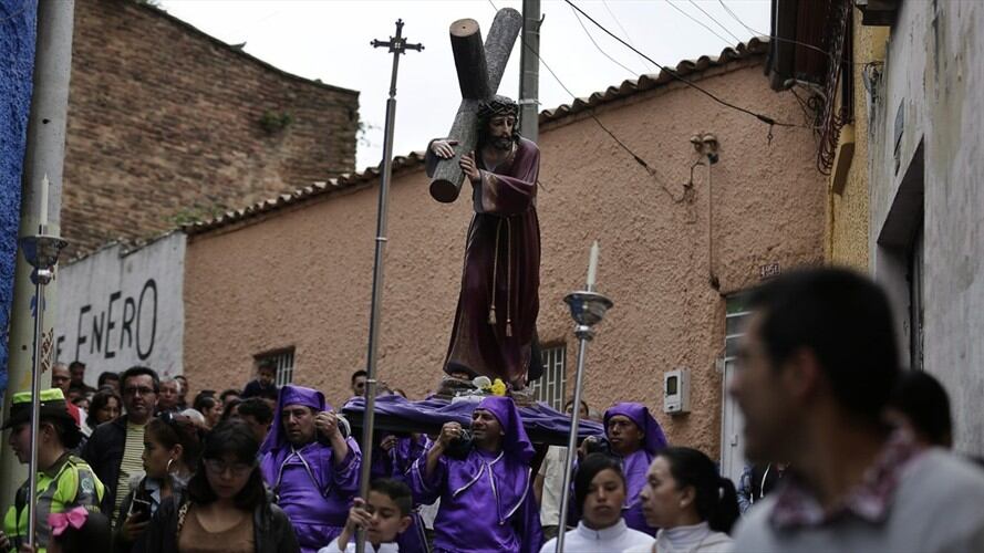 Corte deja en firme el apoyo económico para la celebración de la Semana Santa . Foto: Colprensa