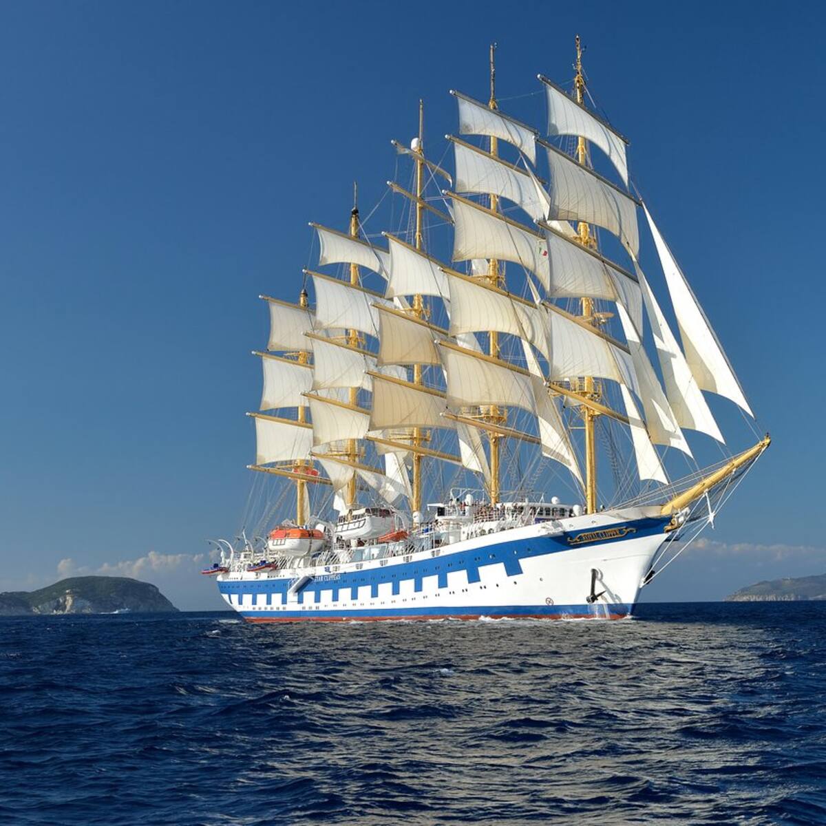 Llegada del Crucero Royal Clipper abrió la temporada en Santa Marta