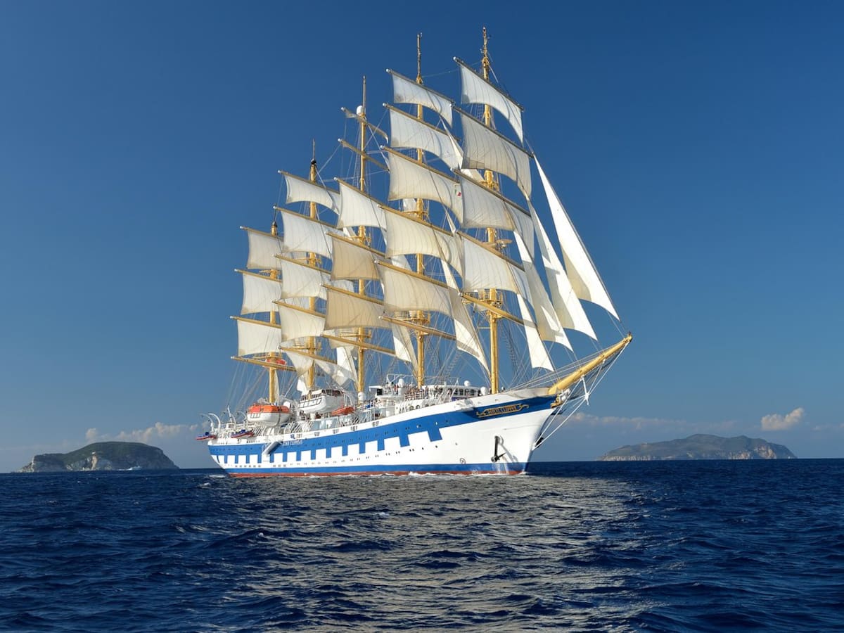 Llegada del Crucero Royal Clipper abrió la temporada en Santa Marta