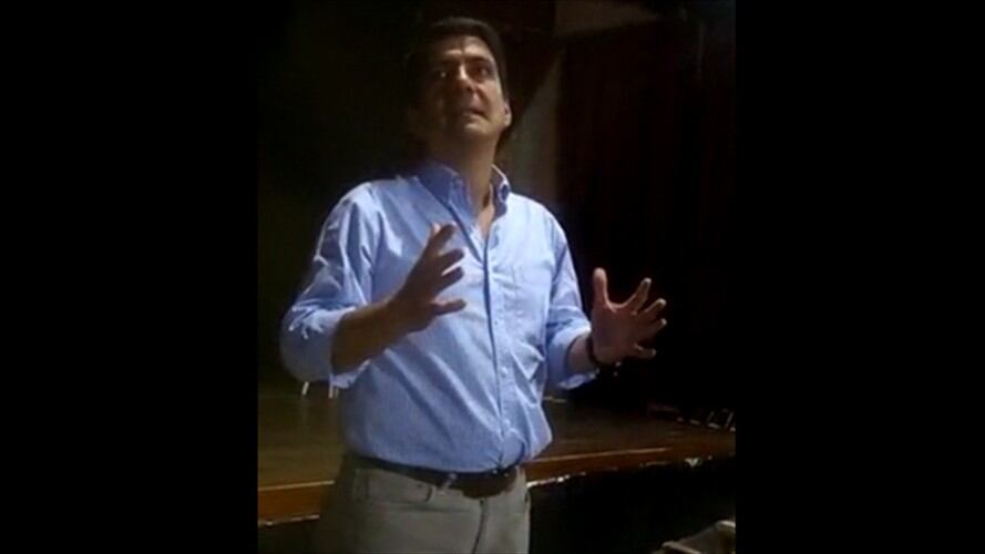 César Cristian Gómez tiene varias investigaciones penales en la Fiscalía General de la Nación. Foto: Captura de pantalla - Video Cortesía Sucesos Cauca