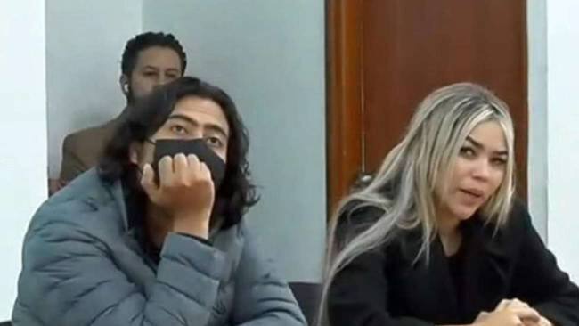 Nicolás Petro y Day Vásquez | Foto: Fiscalía