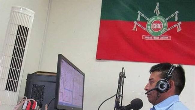 Abelardo Liz, uno de los fallecidos, trabajaba en una emisora de sus comunidades . Foto: Cortesía