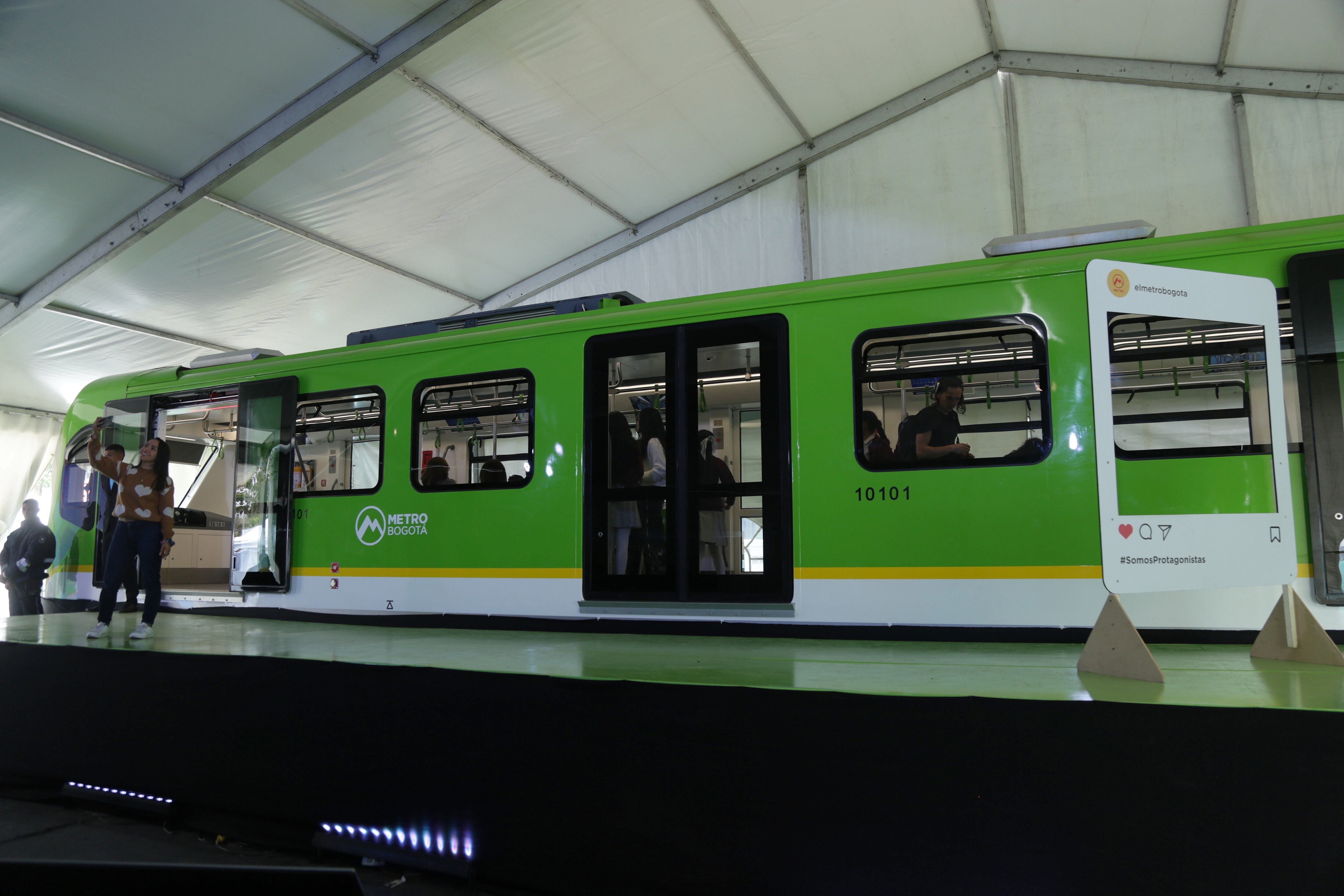 Metro de Bogotá, imagen de referencia. Foto: (Colprensa - Camila Díaz)