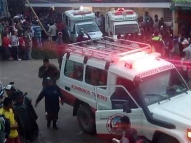 Los heridos fueron llevados a centros asistenciales de la zona, y en medio de la atención, fueron denunciados ataques a la misión médica. Foto: Cric