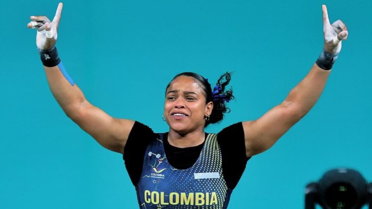 Mari Sánchez, medalla de plata en halterofilia: así narró W Radio su triunfo en París 2024