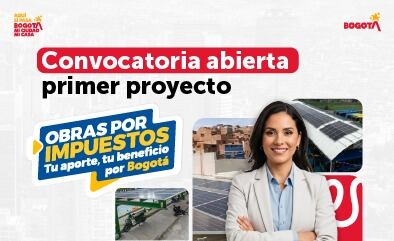 Lanzan en Bogotá proyecto de Obras por Impuestos con paneles solares