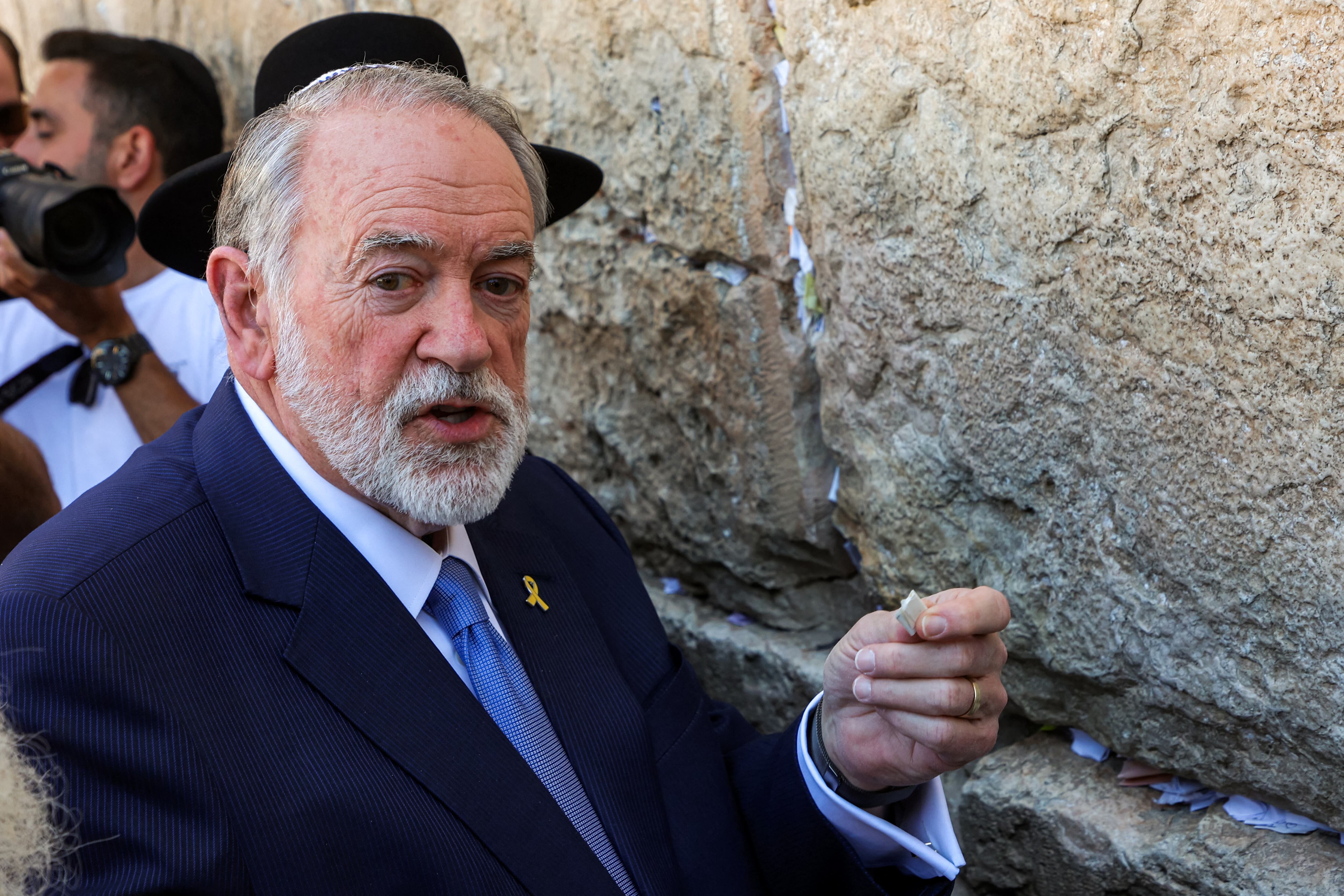 Mike Huckabee. Foto: GIL COHEN-MAGEN/AFP via Getty Images.