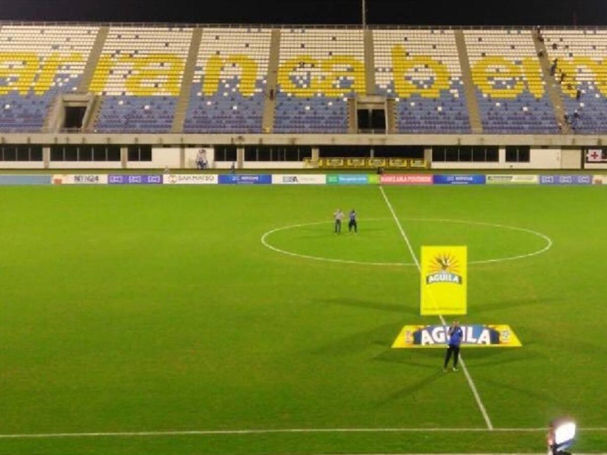 Estadio de Barrancabermeja abrirá al público con un 40% de aforo