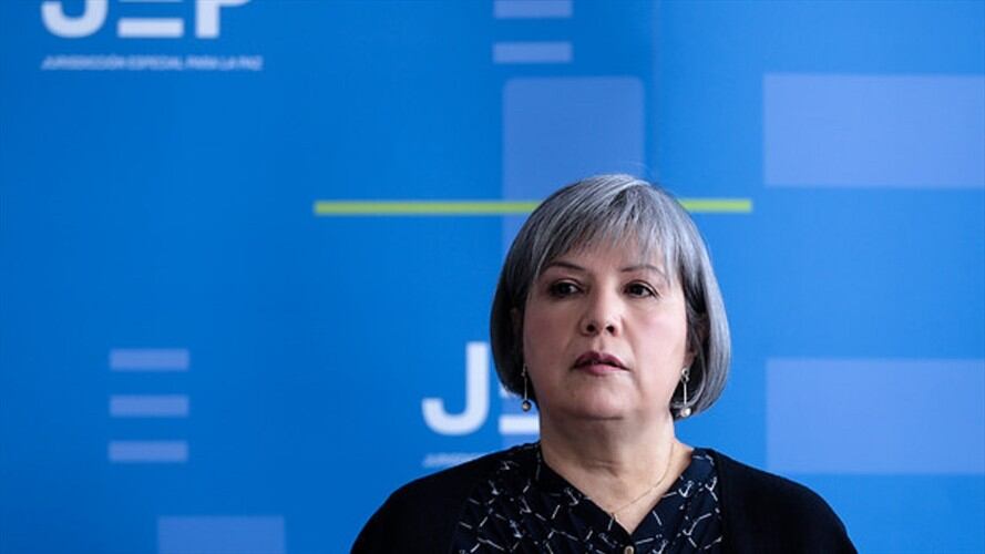 Patricia Linares Prieto, presidenta de la JEP. Foto: Colprensa