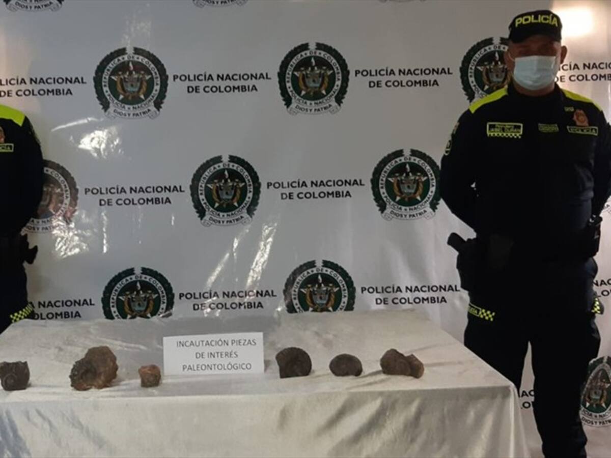 Incautan piezas arqueológicas que eran comercializadas en Villa de Leyva