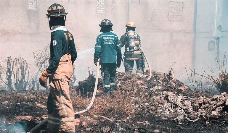 Foto: Bomberos de Santa Marta