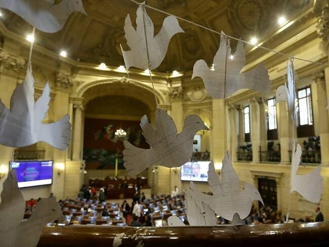 La W conoció la que sería la primera objeción por parte del Gobierno a la Ley Estatutaria de la JEP. Foto: Colprensa