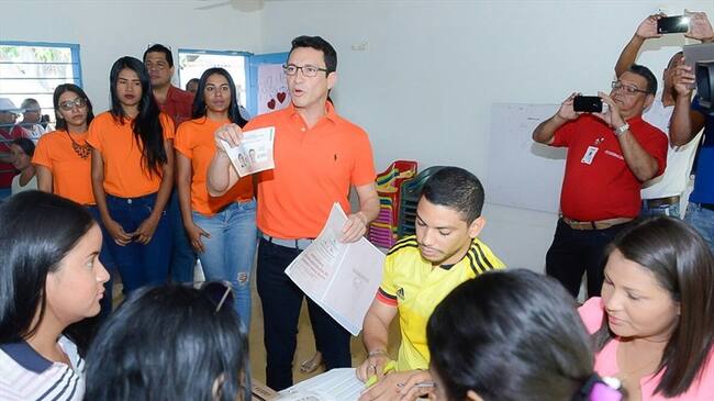 Imagen referencial del exalcalde Carlos Caicedo.. Foto: Colprensa