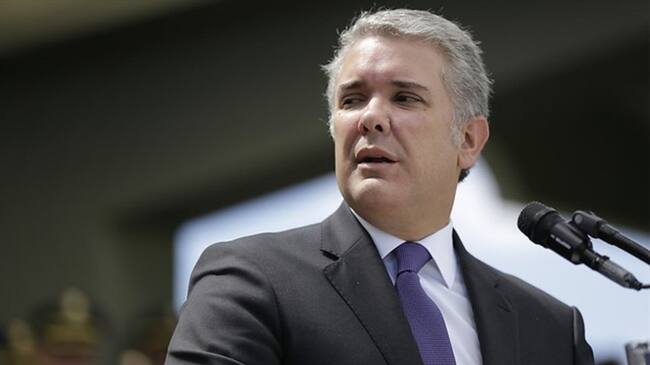El presidente Iván Duque. Foto: Colprensa