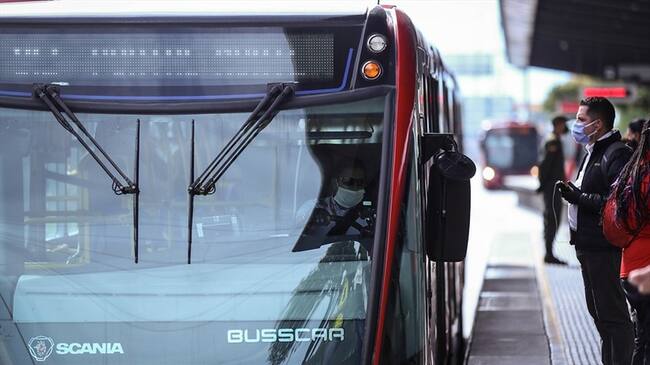 La Alcaldía pide aprobar rescate social que incluye 1,1 billones de pesos para Transmilenio que se quedará sin recursos en agosto . Foto: Colprensa - Camila Díaz