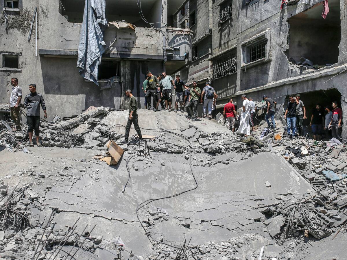 Ocho palestinos muertos cerca de un punto de reparto de comida en Rafah por disparos