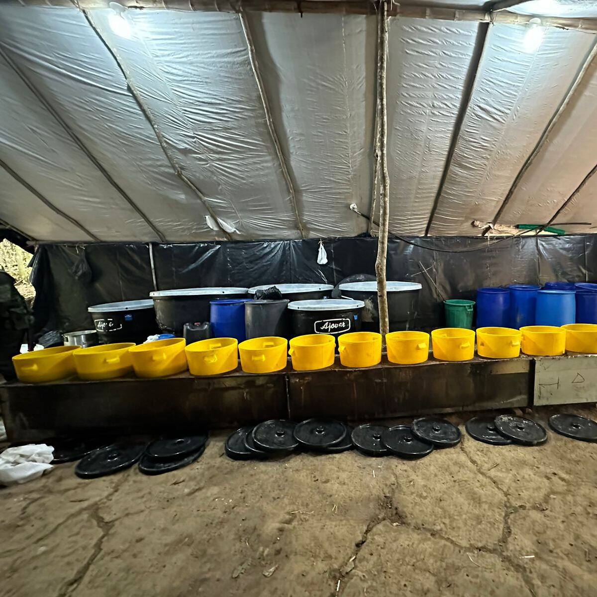 Ubican megalaboratorio de cocaína avaluado en más de $2.000 millones en Norte de Santander