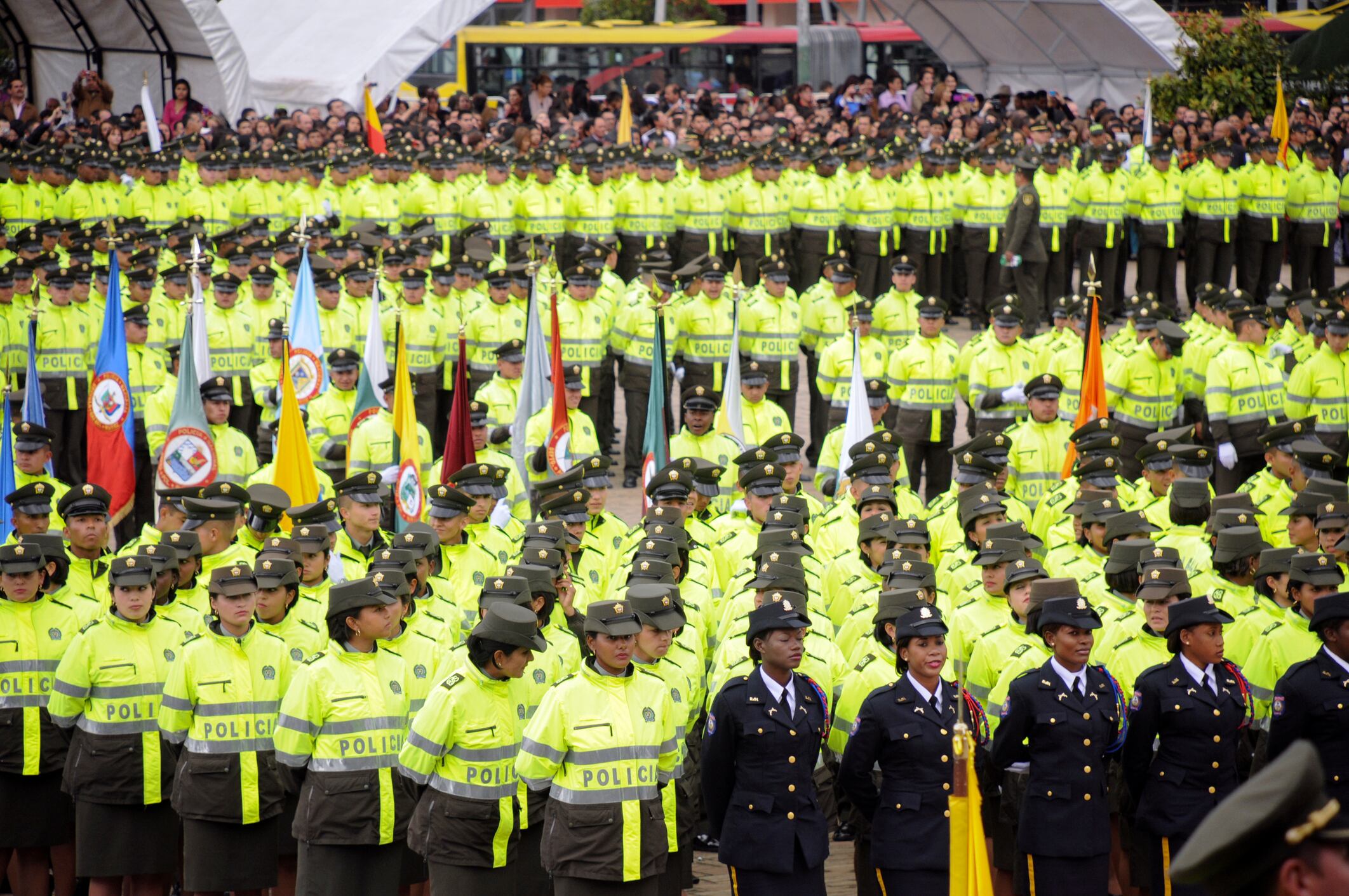 Policía Nacional de Colombia. I Foto: Getty Images.