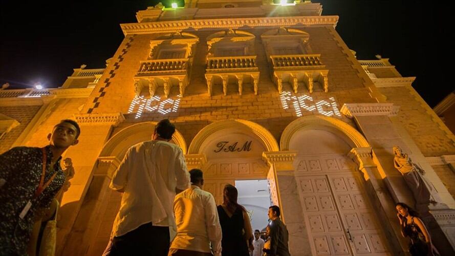 El Festival de Cine de Cartagena inicia con la presencia de Ethan Cohen. Foto: Agencia Anadolu