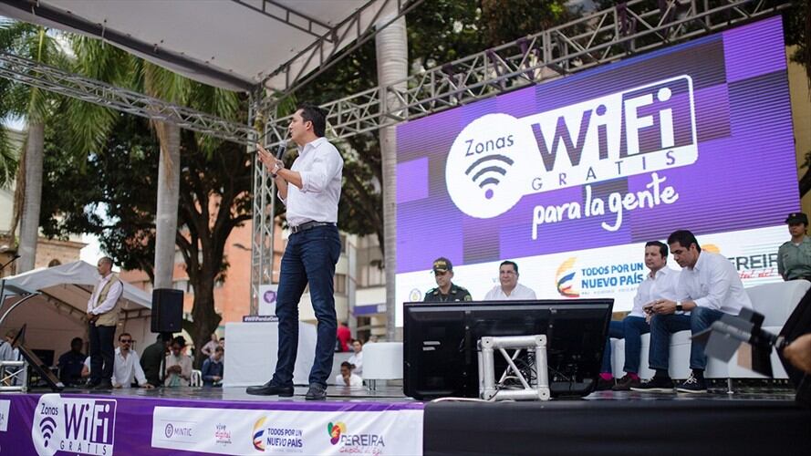Pereira, la ciudad con mayor número de zonas wifi gratis. Foto: