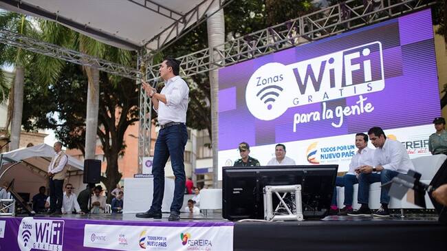 Pereira, la ciudad con mayor número de zonas wifi gratis. Foto: