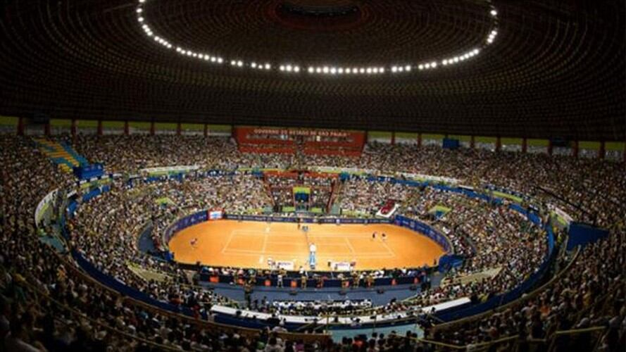 Bogotá, quinta ciudad con una cancha en arcilla bajo techo a nivel mundial. Foto: Cortesía