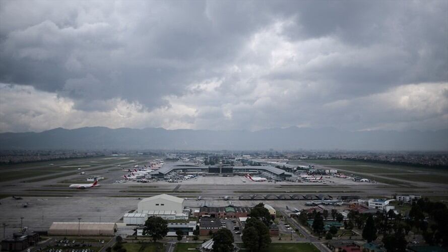 Reportan incidente de avión en Aeropuerto el Dorado. Foto: Colprensa