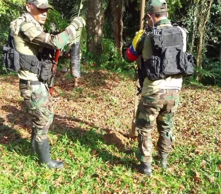 Estado Mayor de las FARC vuelve a intervenir parque en el Catatumbo. Foto: Suministrada.