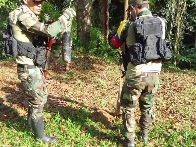 Estado Mayor de las FARC vuelve a intervenir parque en el Catatumbo. Foto: Suministrada.