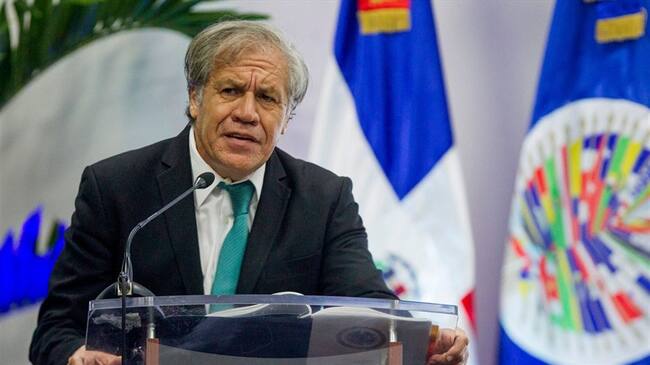 Ante el gobierno venezolano, el secretario general de la OEA aseguró que "este régimen es tan inmoral que rechaza la ayuda con la que se puede salvar a su pueblo del sufrimiento". Foto: Getty Images