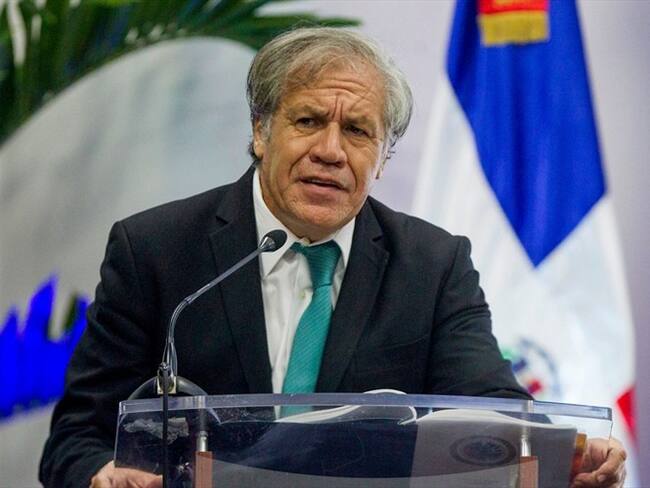 Ante el gobierno venezolano, el secretario general de la OEA aseguró que "este régimen es tan inmoral que rechaza la ayuda con la que se puede salvar a su pueblo del sufrimiento". Foto: Getty Images