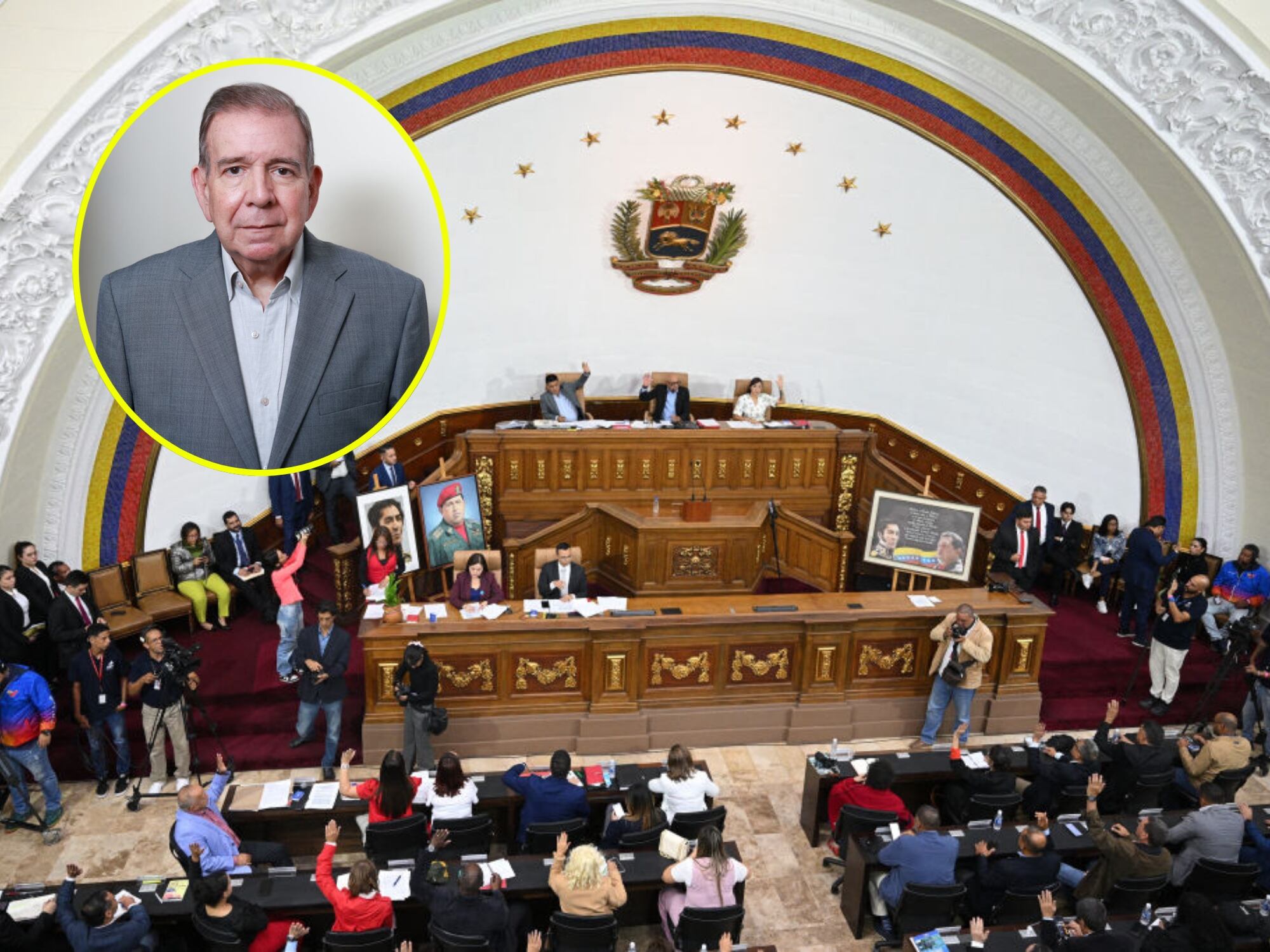 Parlamento de Venezuela. Foto:  FEDERICO PARRA/AFP via Getty Images.