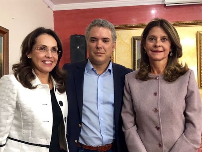 Iván Duque y Viviane Morales se reunieron para explorar una posible alianza. Foto: Viviane Morales