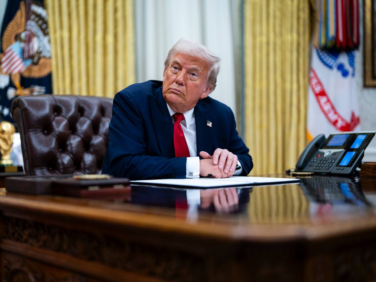 Trump afirmó que la guerra comercial “no será fácil” y llamó a “resistir”