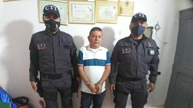 El procesado recibió medida de aseguramiento en su lugar de residencia. Foto: Fiscalía General de la Nación
