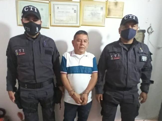 El procesado recibió medida de aseguramiento en su lugar de residencia. Foto: Fiscalía General de la Nación