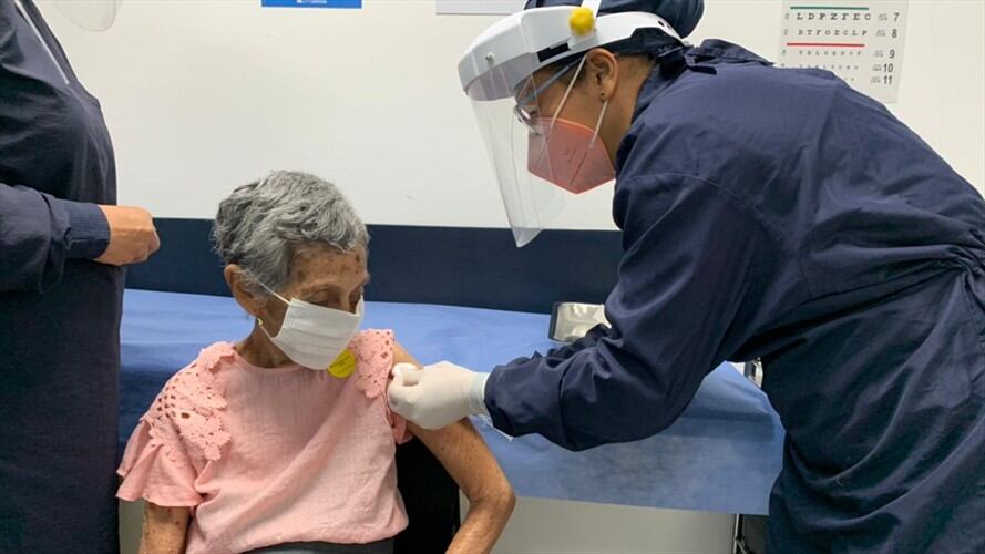 Más de 370 mil personas vacunadas en Córdoba. Foto: alcaldía Montería (referencia).