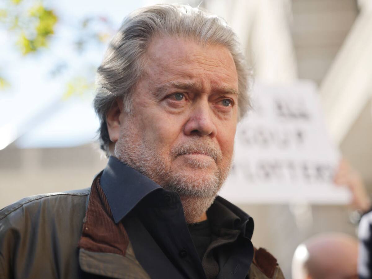 Exasesor de Trump, Steve Bannon, condenado a cuatro meses de prisión a partir de julio